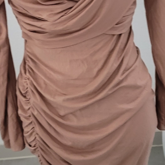 Gibiu Cross Body Rouched Dress - Picture 13 of 17